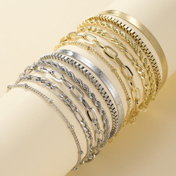 Ellis Renner Bracelet Set | Gold-Tone