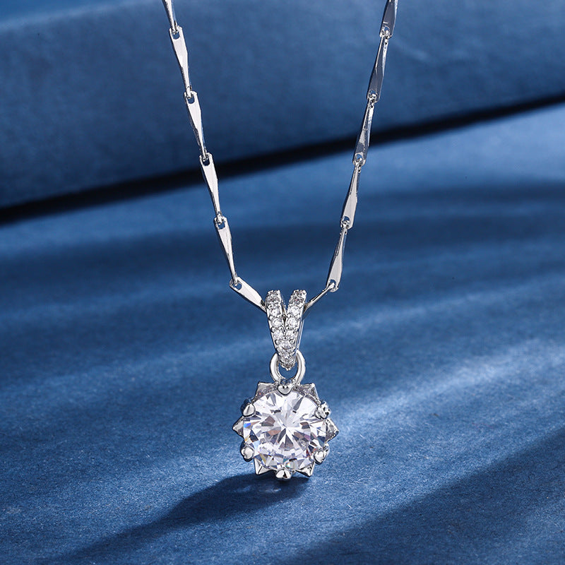Aria Snowflake Set | White Gold