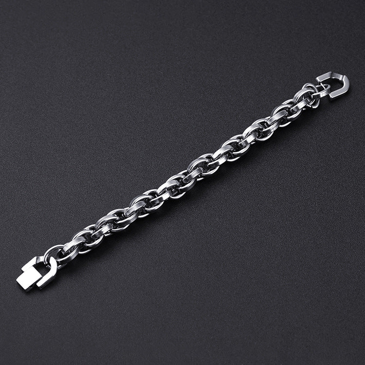 Riven Knox Bracelet | Silver-Tone