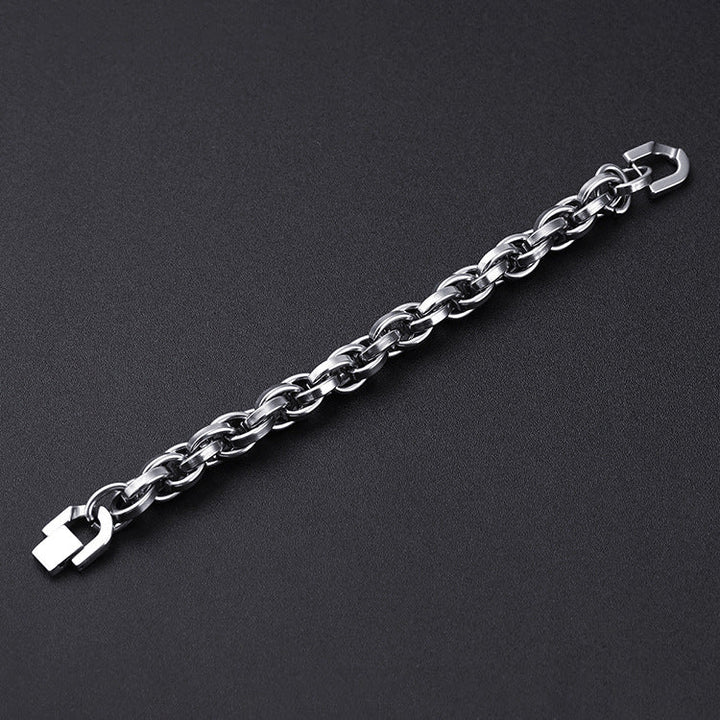 Riven Knox Bracelet | Silver-Tone