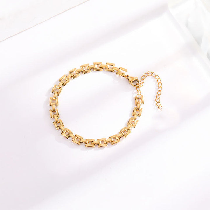 Timepiece Chain Bracelet | Gold-Tone