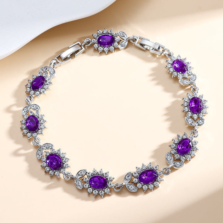 Iridessa Violetthorn Bracelet | Silver-Tone