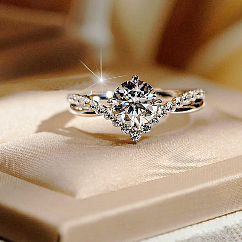 Celina Everhart Ring | White Gold