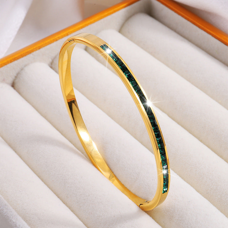 Celeste Viride Bracelet | Gold-Tone