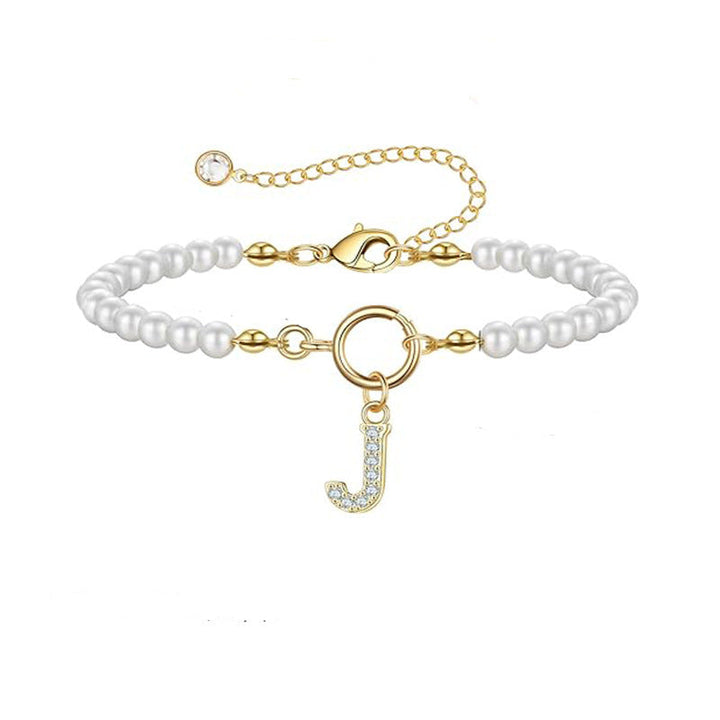 Auden Clé Letter Bracelet | Gold-Tone