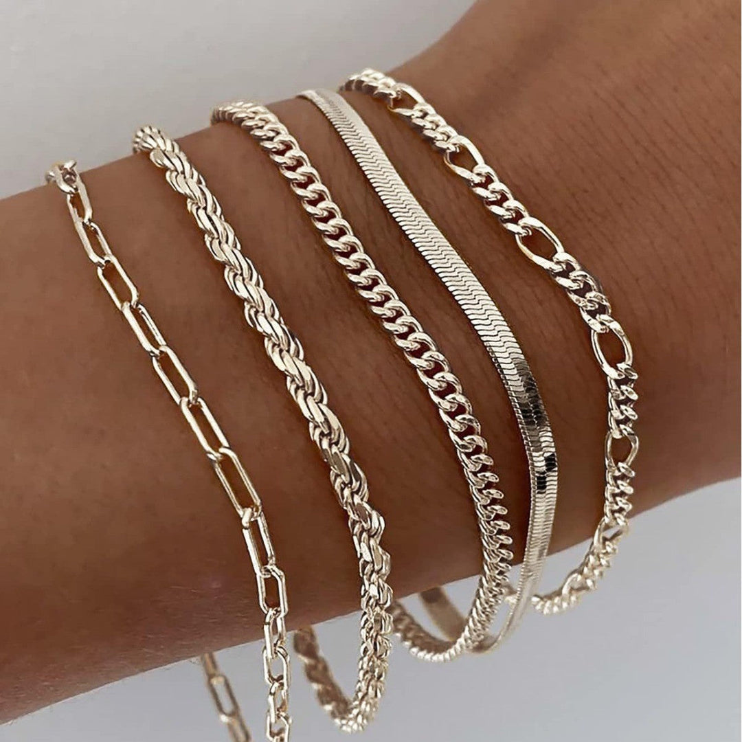Ellis Renner Bracelet Set | Gold-Tone