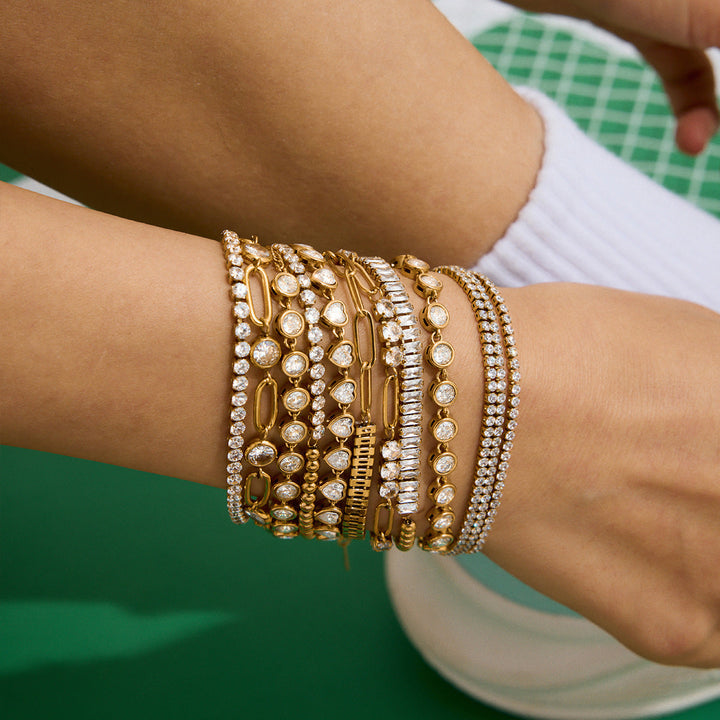 Sola Maroux Bracelet Set | Gold-Tone
