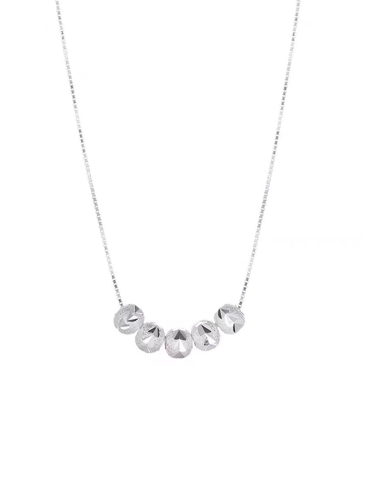 Serena Granata Necklace | Silver-Tone