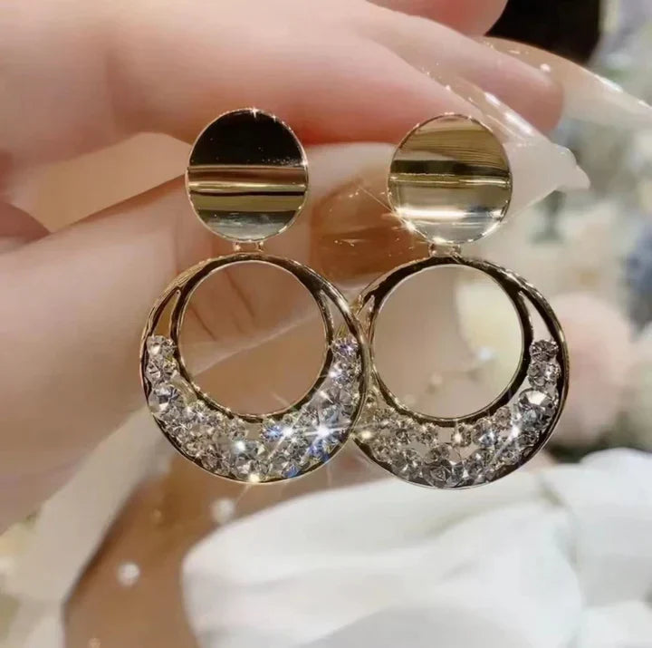 Valeria Lunaris Earrings | Gold