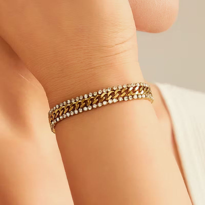 Vela Bracelet | Gold-Tone