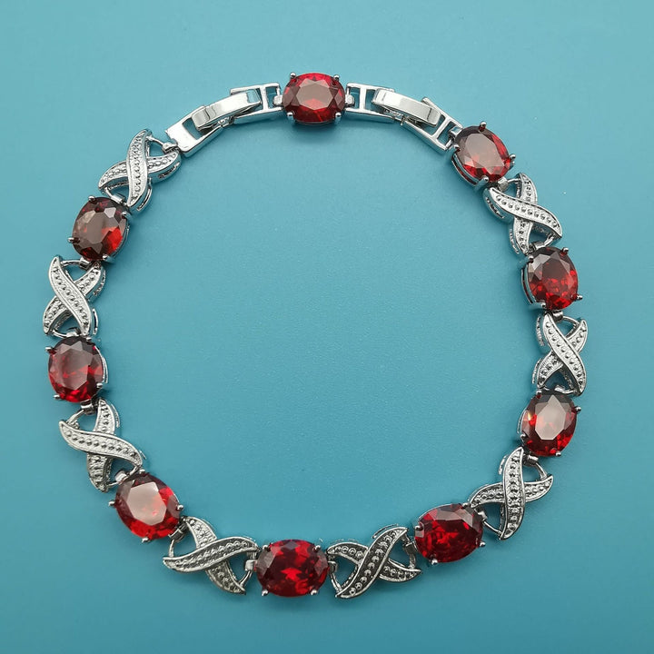 Alendra Flameaux Bracelet | Silver-Tone