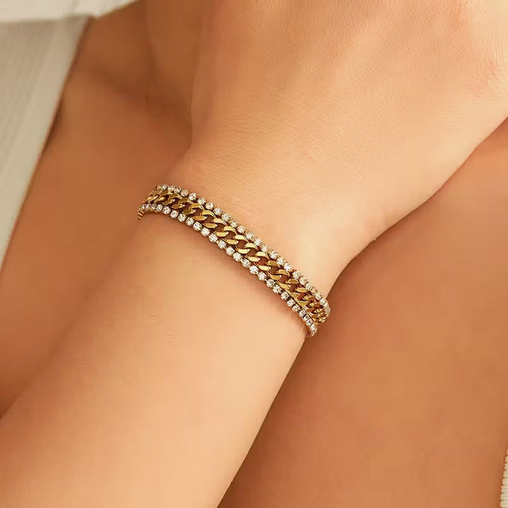 Vela Bracelet | Gold-Tone
