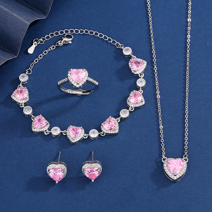 Juliette Amour Set | White Gold