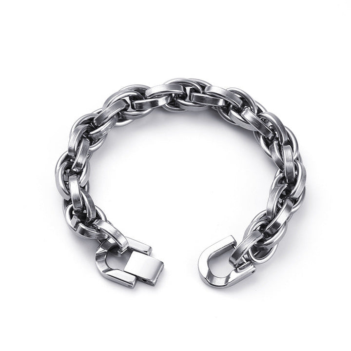 Riven Knox Bracelet | Silver-Tone