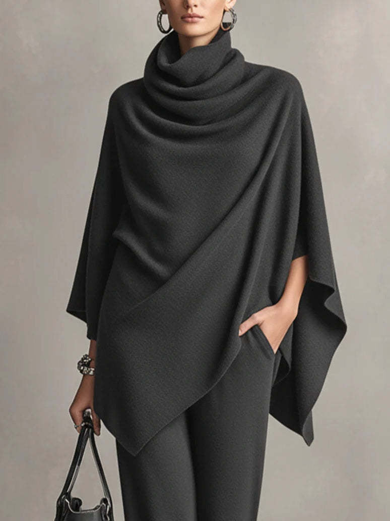 Seraphine | Elegant Drape Two-Piece Set