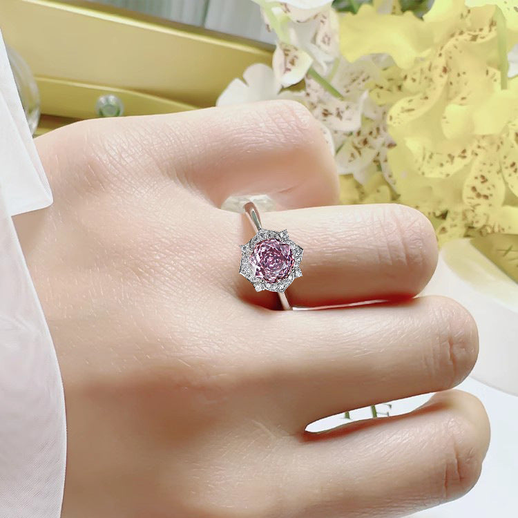 Amara Pinkdawn Set | White Gold