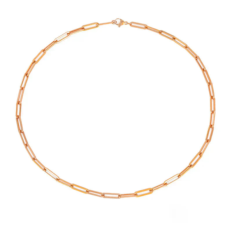 Archen Elegant Chain Necklace | Gold-Tone