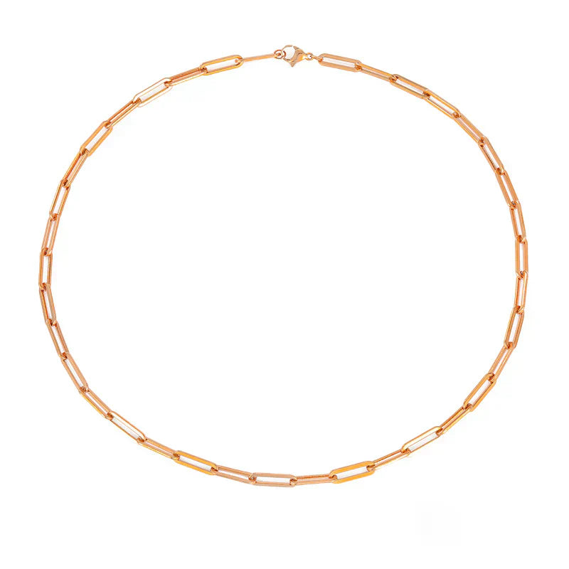 Archen Elegant Chain Necklace | Silver-Tone