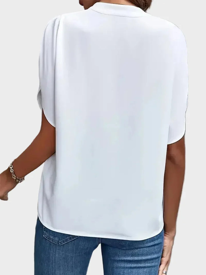 W&N | Stylish V-Neck Flowing Blouse