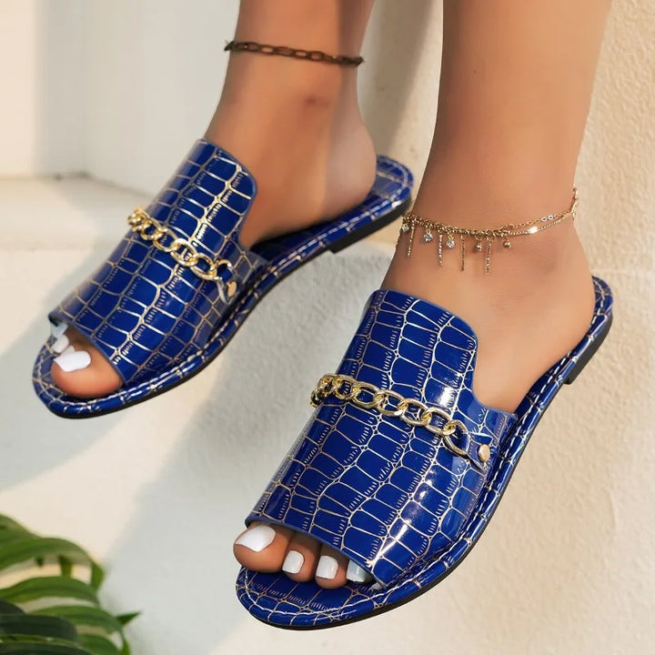 Mira | Luxe Wedge Beach Flip-Flops