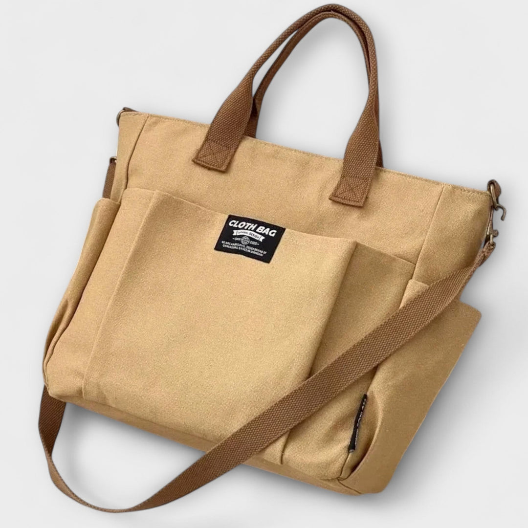 Olivia - Minimalistic Canvas Tote Bag