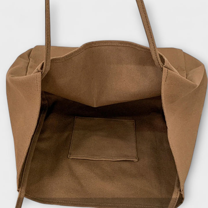 Olivia - High-Quality Large Canvas Shopper Bag