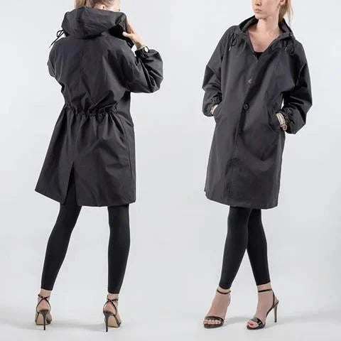 Dottie – Oversized Waterproof Trench Coat