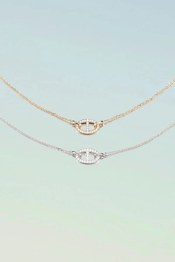 Isla Marina Necklace | Gold-Tone