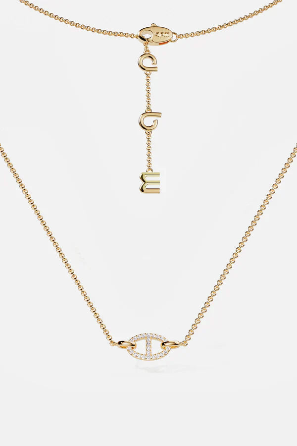 Isla Marina Necklace | Silver-Tone