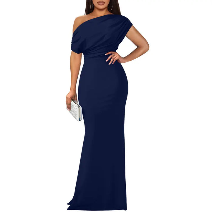 ROSELYN – Elegant Off-Shoulder Bodycon Evening Gown
