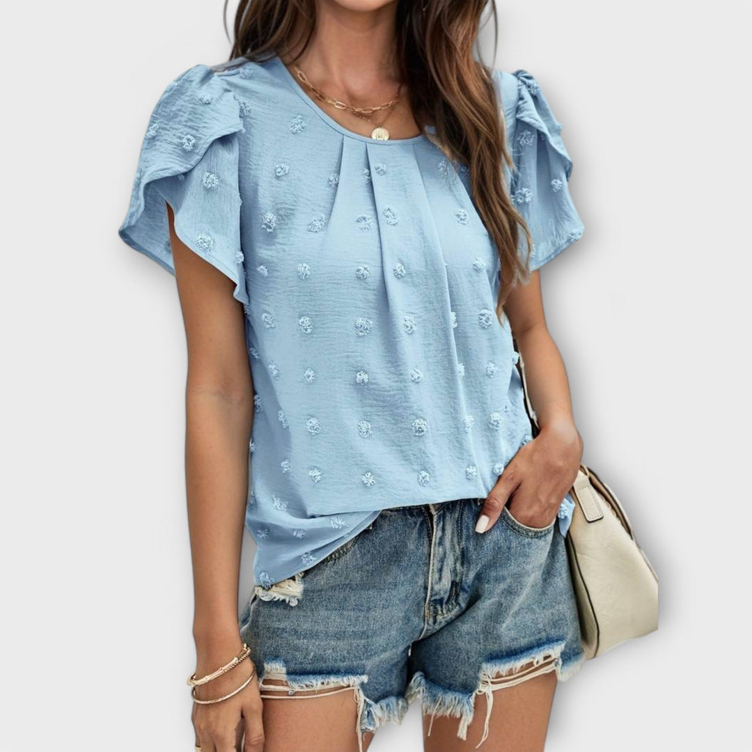 Charlotte - The perfect polka dot blouse