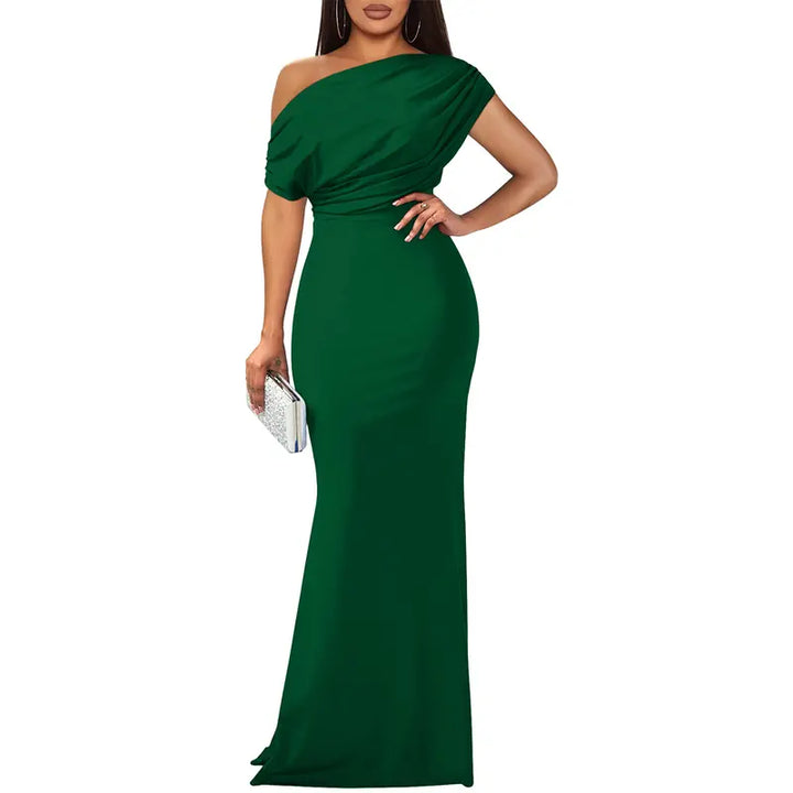 ROSELYN – Elegant Off-Shoulder Bodycon Evening Gown
