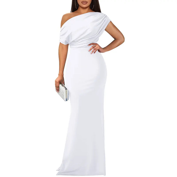 ROSELYN – Elegant Off-Shoulder Bodycon Evening Gown