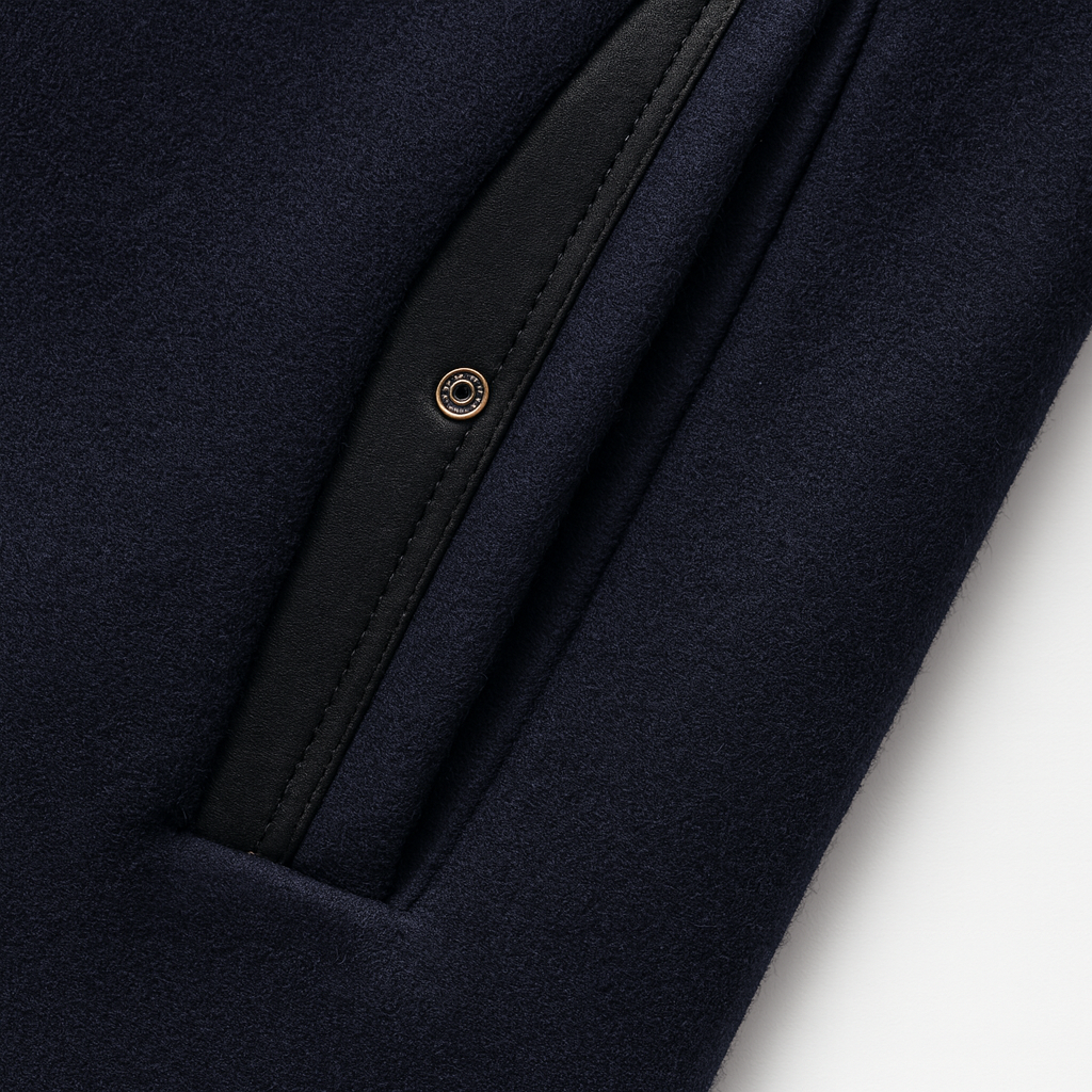 Structured Long Overcoat in Four Neutral Tones
