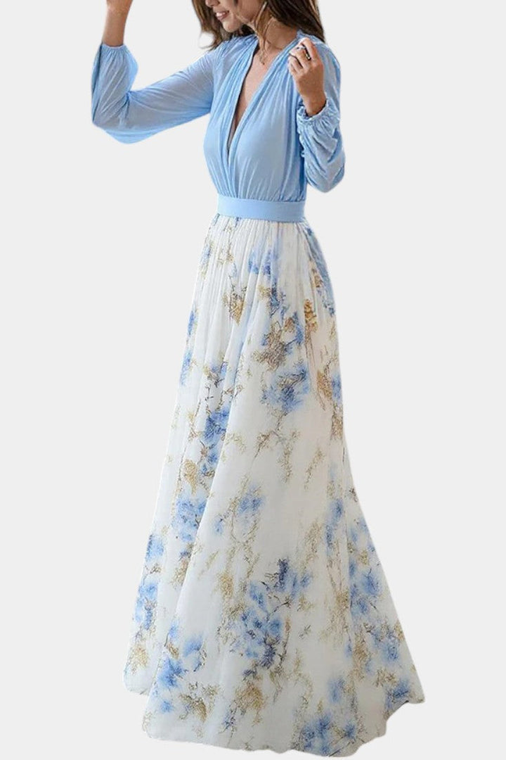 Eliane The impressive floral maxi dress