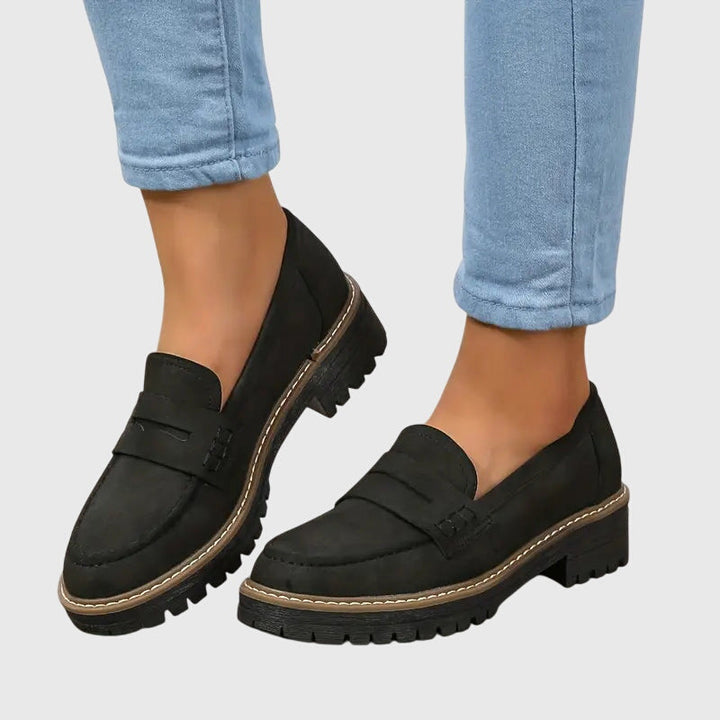 Melania | Timeless Suede Loafers