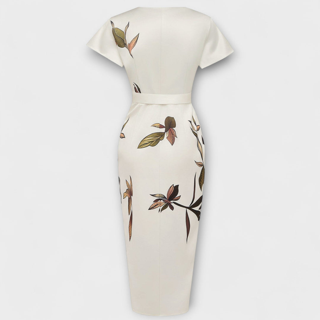 Satin A-Line Dress