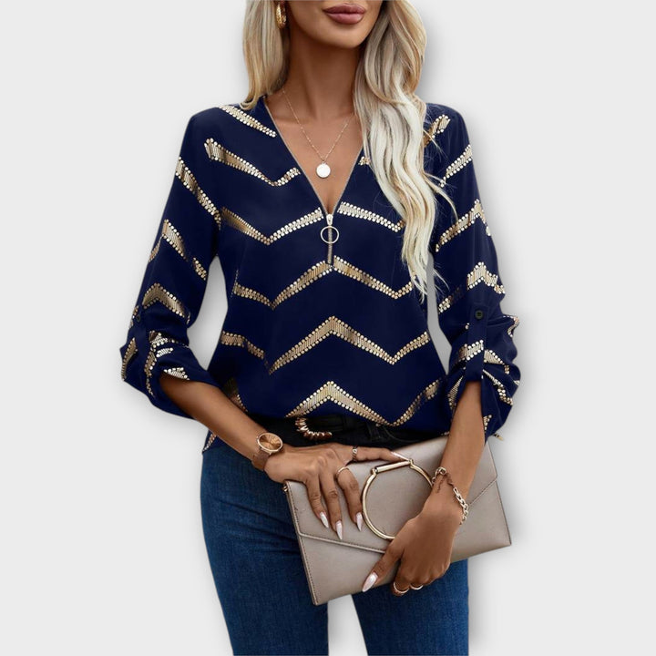 Emma - Classic blouse with an elegant design