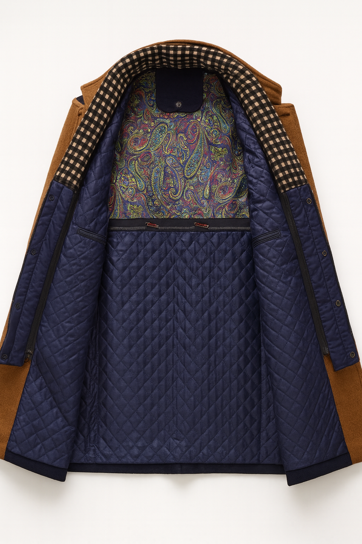 Smart Wool Coat for Autumn and Winter Layering