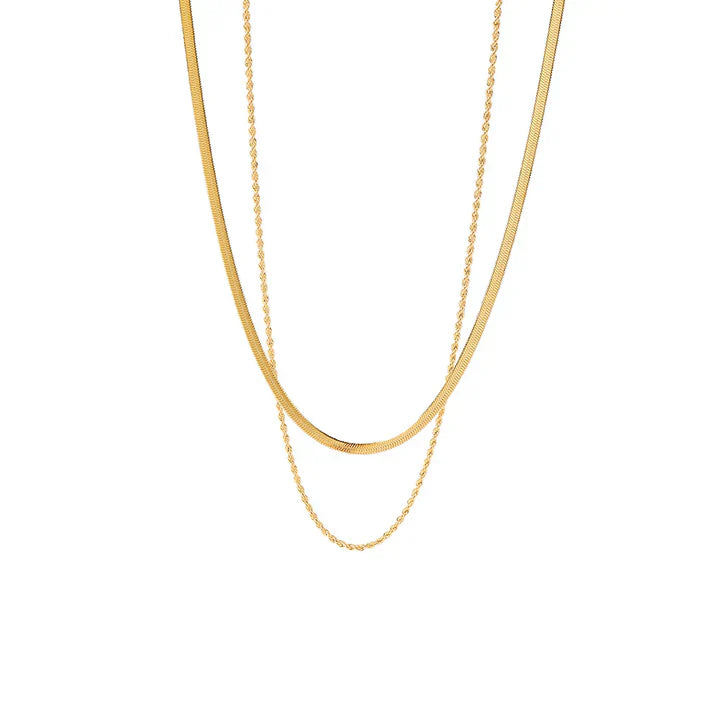 Juliana Solvia Necklace | Gold-Tone