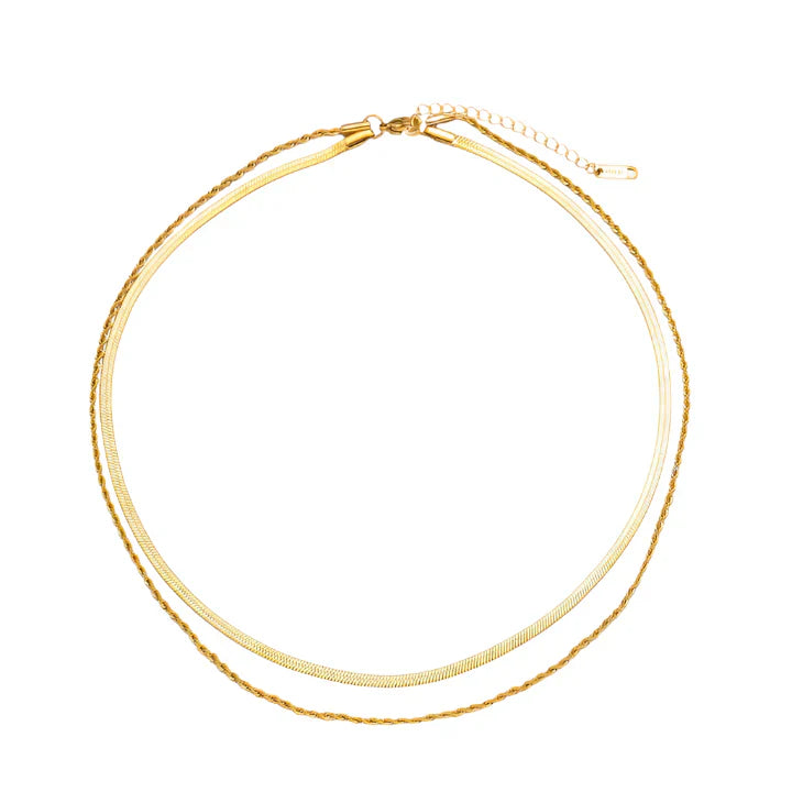 Juliana Solvia Necklace | Gold-Tone