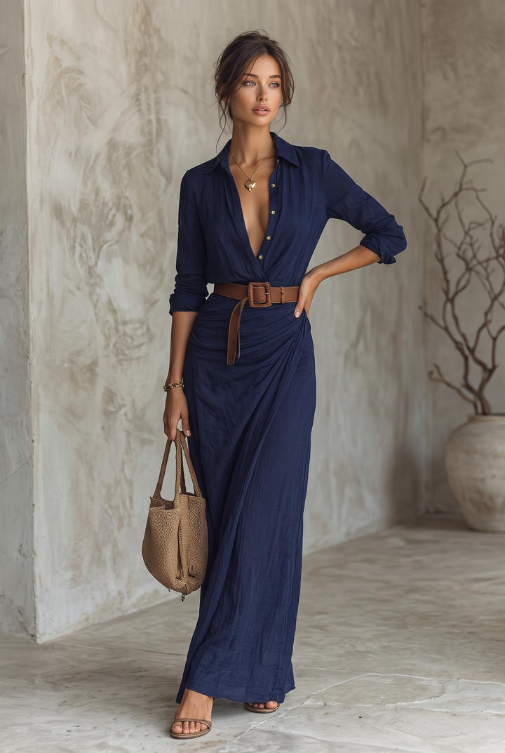 Victoria | Relaxed Maxi Dress in Four Colourways