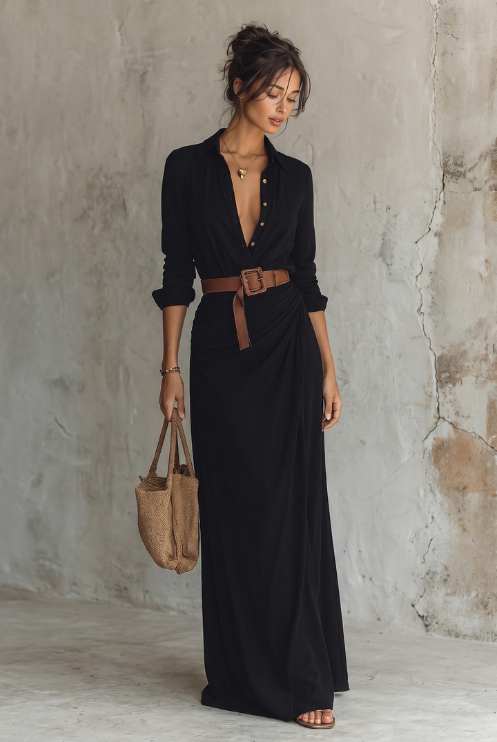 Victoria | Relaxed Maxi Dress in Four Colourways