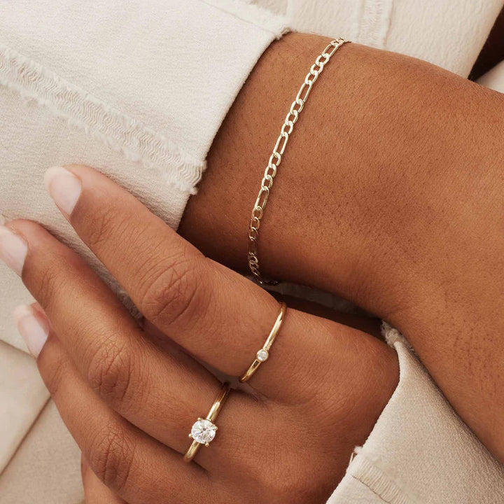 Neris Alaine Bracelet | Gold-Tone