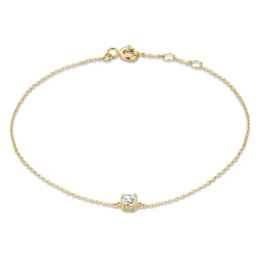 Cléa Stone Bracelet | Silver-Tone