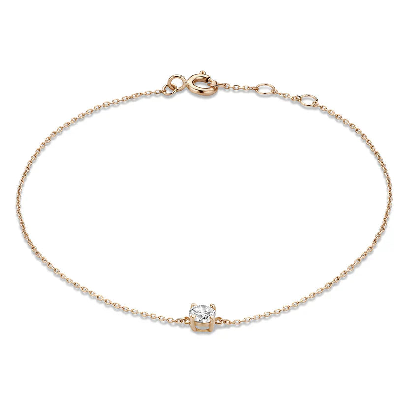 Cléa Stone Bracelet | Silver-Tone