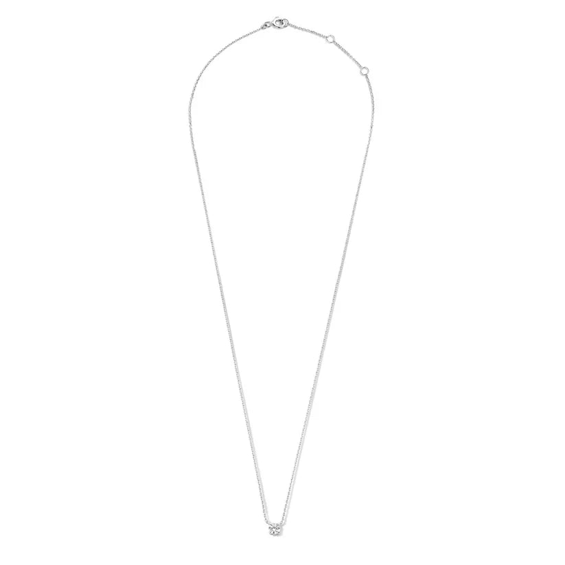 Cléa Stone Necklace | Silver-Tone