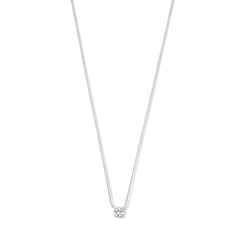 Cléa Crystal Stone Necklace | Gold-Tone