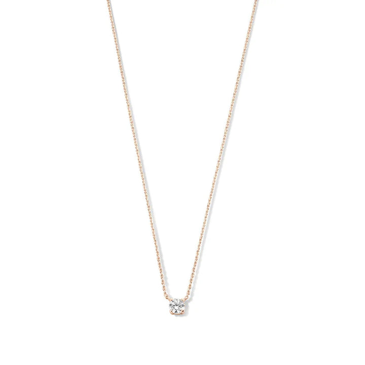 Cléa Crystal Stone Necklace | Gold-Tone