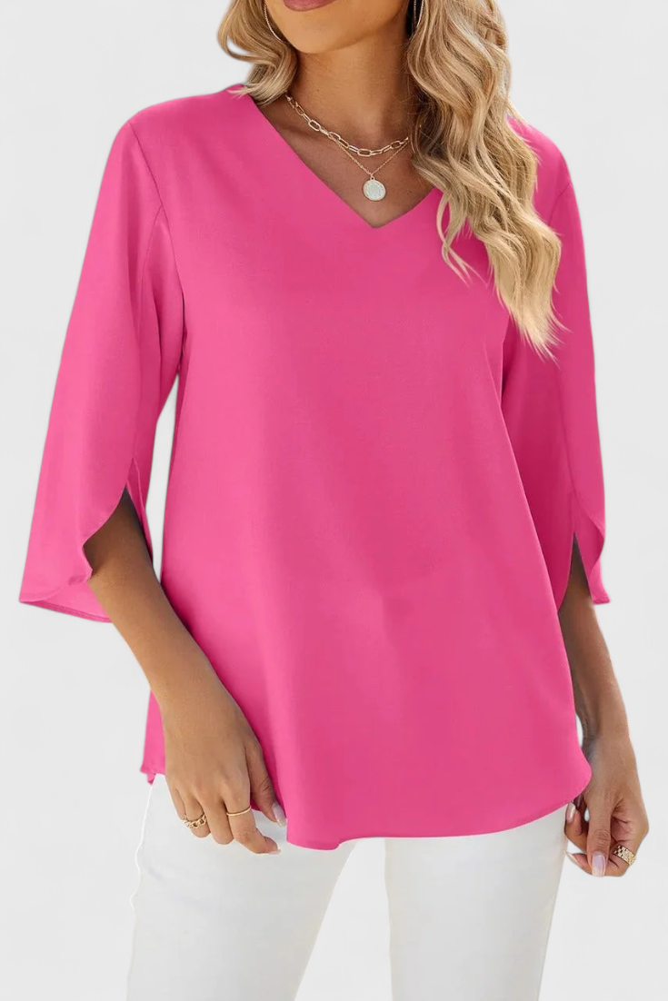 Tabitha Casual Blouse with a Comfortable Line and Elegant Style